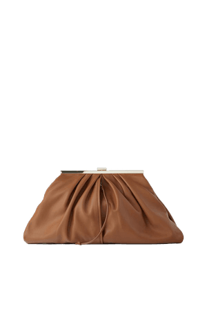 Zara Wrinkle Look Rocker Crossbody Bag