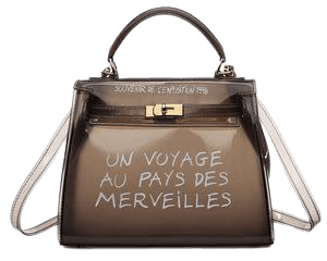 Voyage Clear Mini Hermes Inspired Bag - Black – Style Of Beyond