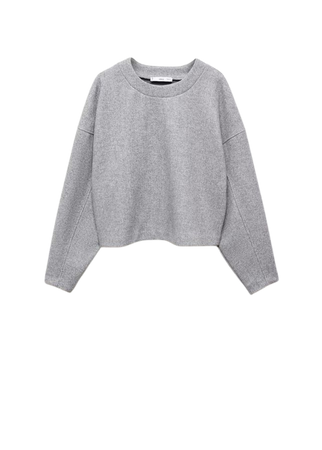 Crewneck sweatshirt - Women | Mango USA