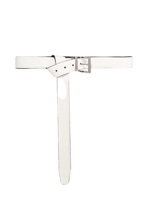 White Reversible leather belt | Prada | NET-A-PORTER