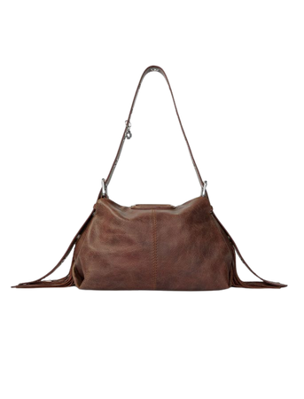 224MISSMVINTAGE Miss M bag in vintage leather - View All Bags - Maje.com