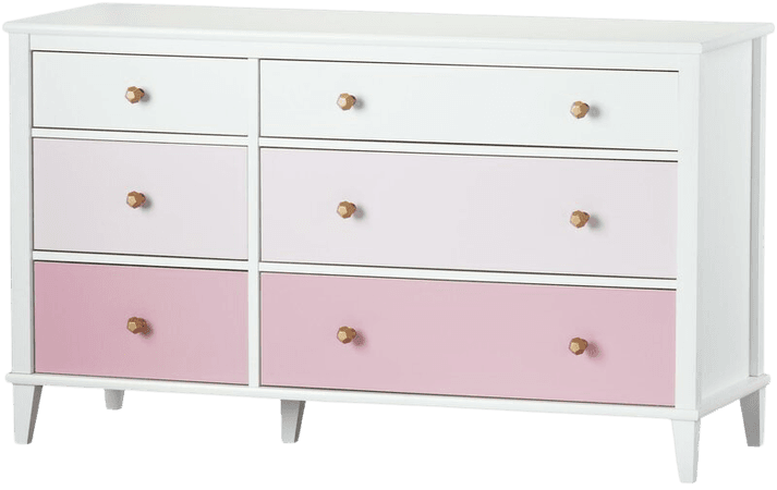 Little Seeds Monarch Hill Poppy 6 Drawer Double Dresser | Wayfair