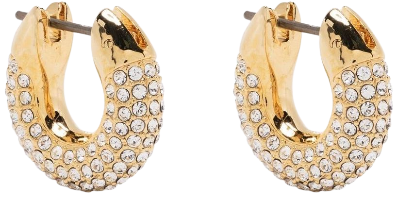 Swarovski Dextera crystal-embellished Hoop Earrings - Farfetch