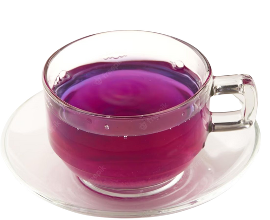 purple butterfly pea tea