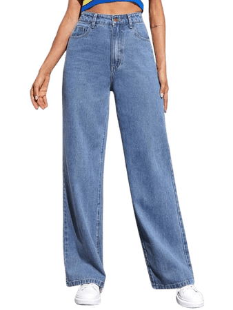 Baggy Jeans Without Bag | ROMWE USA