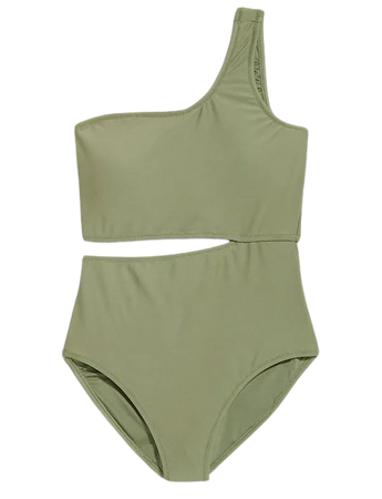 Side Cutout One-Piece Swimsuit | Old Navy