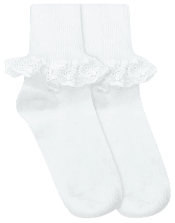 white lace socks~