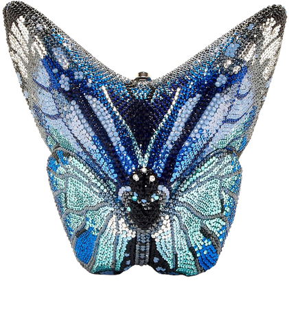 Unvaulted Mila Butterfly Crystal Clutch By Judith Leiber | Moda Operandi