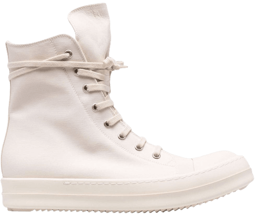 Rick Owens DRKSHDW lace-up hi-top sneakers