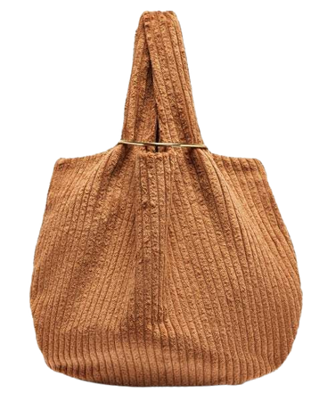 Albus Lumen - Sensillo Jumbo Cotton Corduroy Bag - Womens - Brown