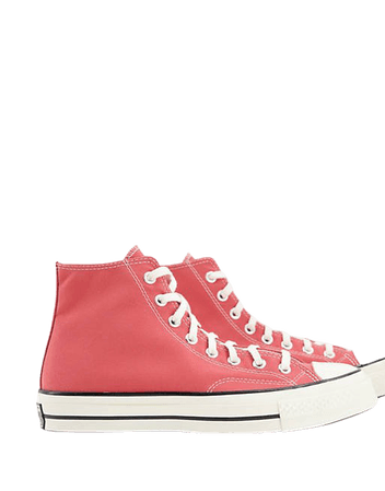 Converse Chuck 70 Hi sneakers in terracotta pink | ASOS