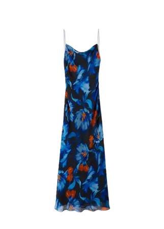 Flower chiffon dress - Women | Mango USA