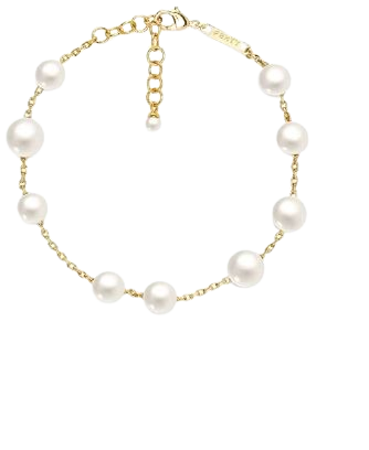 Fenty Pearls Anklet In Gold | ModeSens