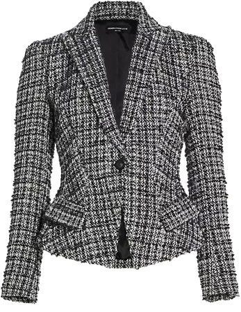 Shop Generation Love Velina Plaid Tweed Blazer | Saks Fifth Avenue