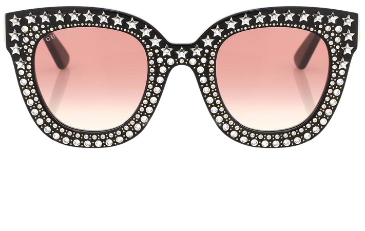 Embellished Cat-Eye Sunglasses | Gucci - Mytheresa