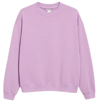 Lilac loose fit sweater - Lilac - Monki WW