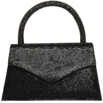 AMINA Bag Black/Black | Women's Mini Bag With Chain – Steve Madden