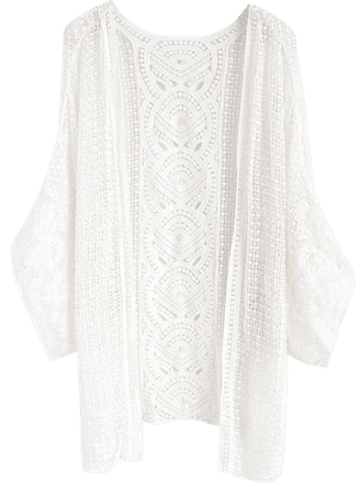 Gladness Knit Cardigan in White
