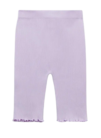 purple biker shorts