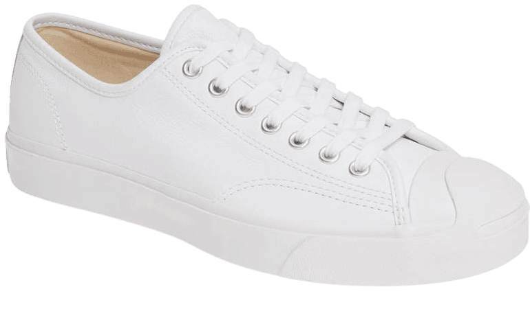 Converse Jack Purcell Low Top Leather Sneaker | Nordstrom
