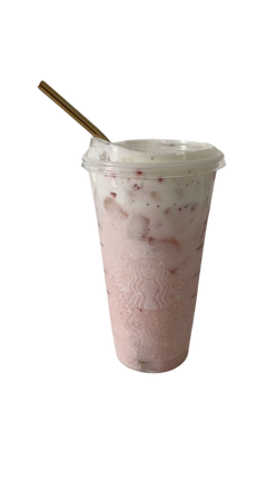 @darkcalista strawberry milkshake png