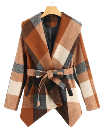 brown plaid coat - Google Search