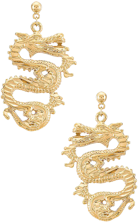 The Ophelia Dragon Earrings