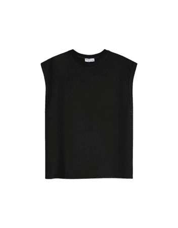 Faded oversize T-shirt - Tees and tops - Woman | Bershka