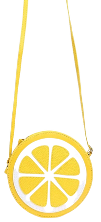 Yellow Lemon Shaped Crossbody Bag | SHEIN UK