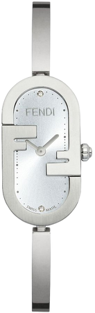 O'Lock Vertical - 14.80 x 21.30 mm - Oval watch with FF logo | Fendi