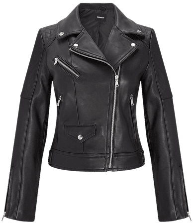 Leather Moto Jacket | Express