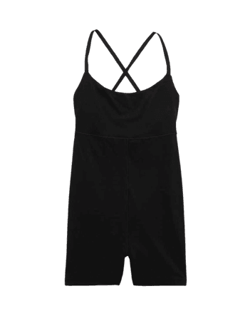 OFFLINE Real Me 3" Printed Shortie Bodysuit