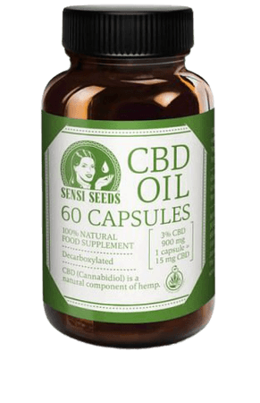 SENSI SEEDS CBD Capsules (15mg) - CBD Oil (Cannabidiol) – Cannabis Products