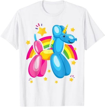 Amazon.com: Kidcore Clothes Balloon Unicorn Aesthetic Clothes Teen Girls T-Shirt : Clothing, Shoes & Jewelry