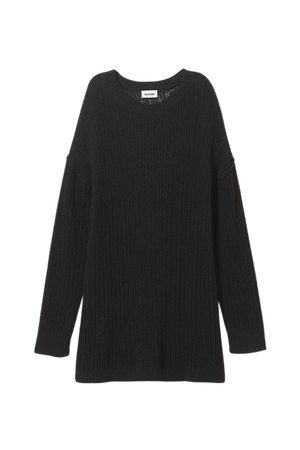 Dilaria Oversized Sweater - Black - Weekday WW