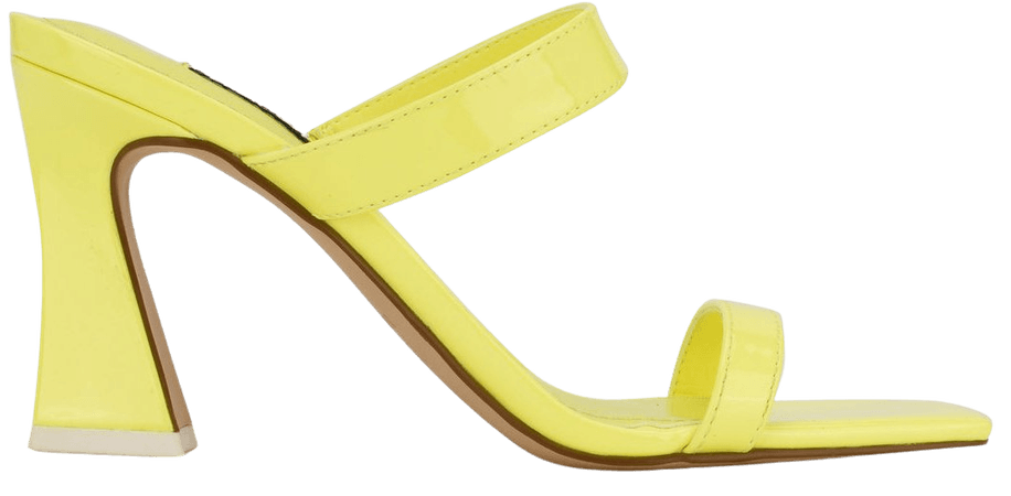 Darla Heeled Slide Sandals - Nine West