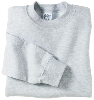 Ash Grey Gildan Sweat shirt