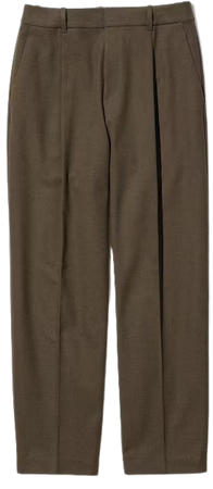 HEATTECH Pleated Tapered Pants | UNIQLO US