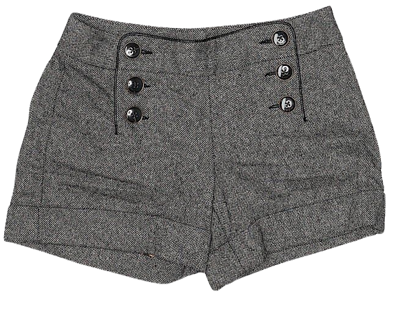 Express Grey Black Dressy Shorts Size 2 - 50% off | thredUP