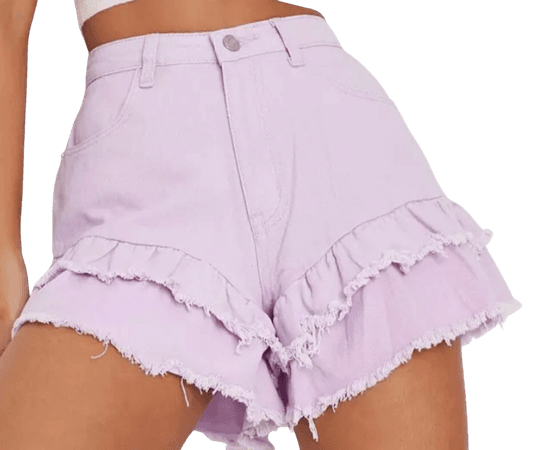 lavender shorts