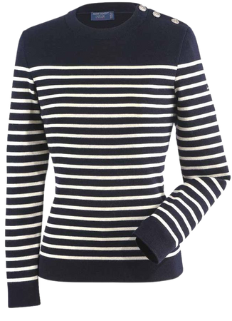 Navy striped Sweater