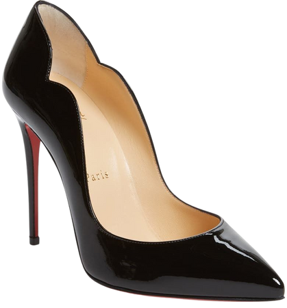 Christian Louboutin Hot Chick Scallop Pointed Toe Pump | Nordstrom
