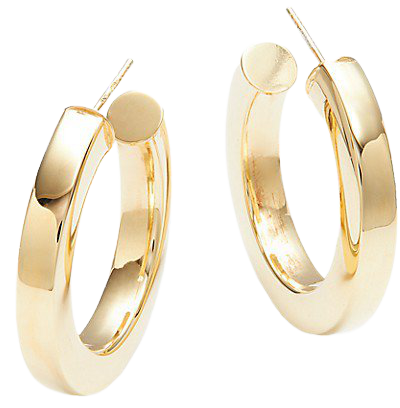 SPHERA MILANO Goldplated Hoop Earrings on SALE | Saks OFF 5TH
