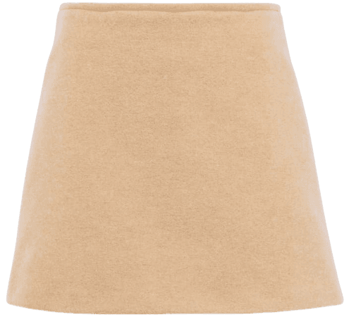 Patou - Wool-blend miniskirt | Mytheresa
