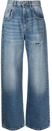 ICON DENIM Poppy Eco high-rise wide-leg Jeans - Farfetch