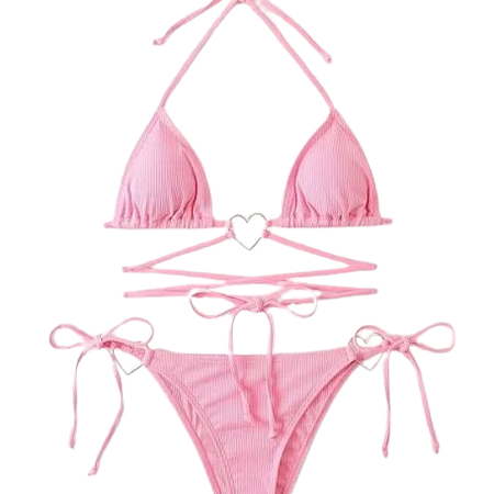cute pink bikini set - Google Search