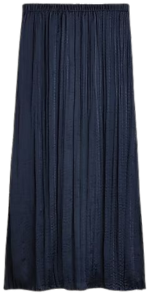 J.Crew: Side-slit Skirt In Crinkle Satin For Women