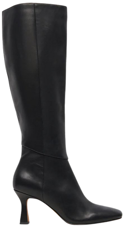 GYRA BOOTS BLACK LEATHER – Dolce Vita
