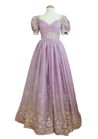 Rapunzel inspired dress