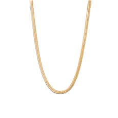 Bold Herringbone Chain Necklace | Mejuri
